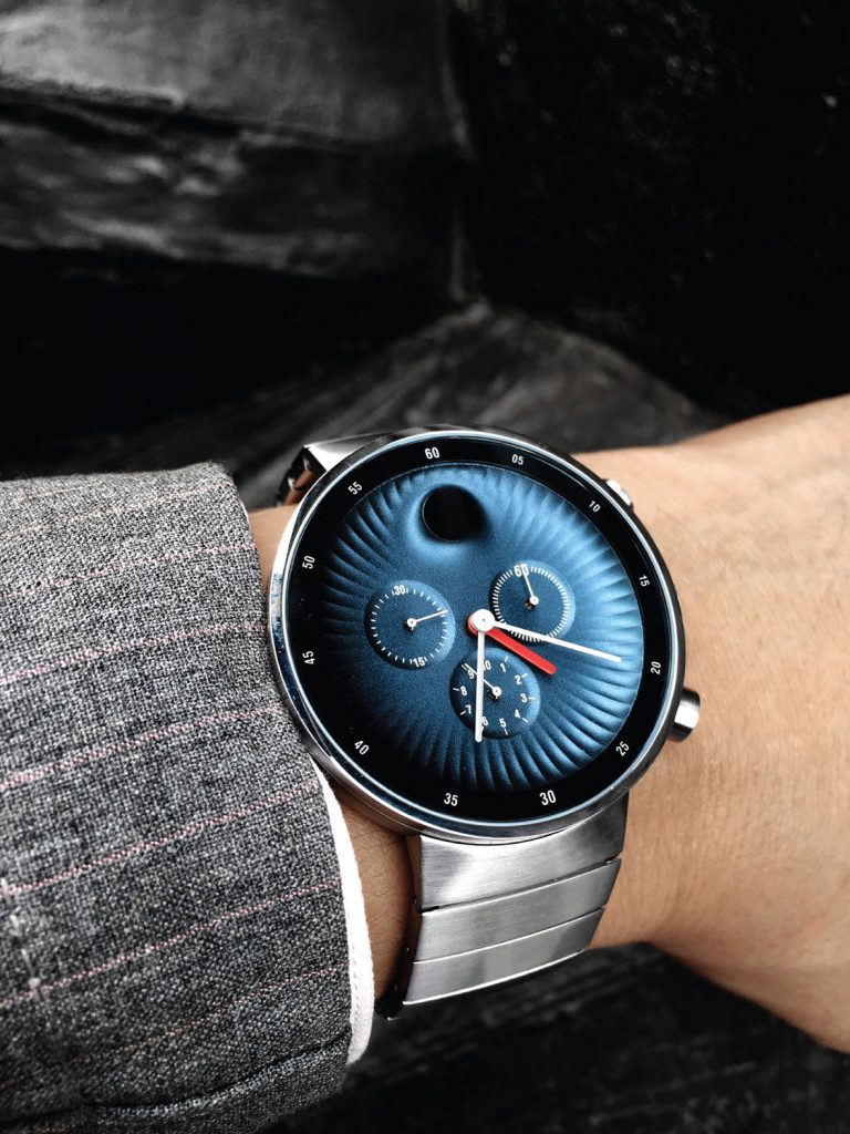 The Movado Edge collection puts cutting-edge design on your wrist