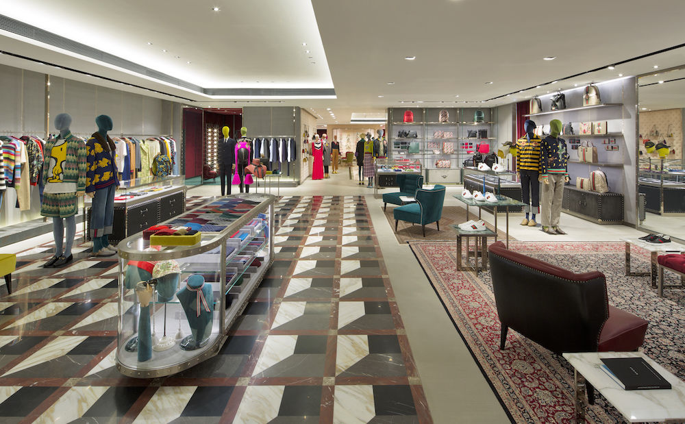 Gucci reopens Elements shop with DIY service