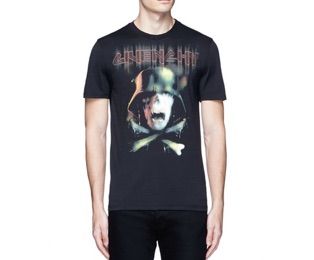 Givenchy army hotsell skull t shirt