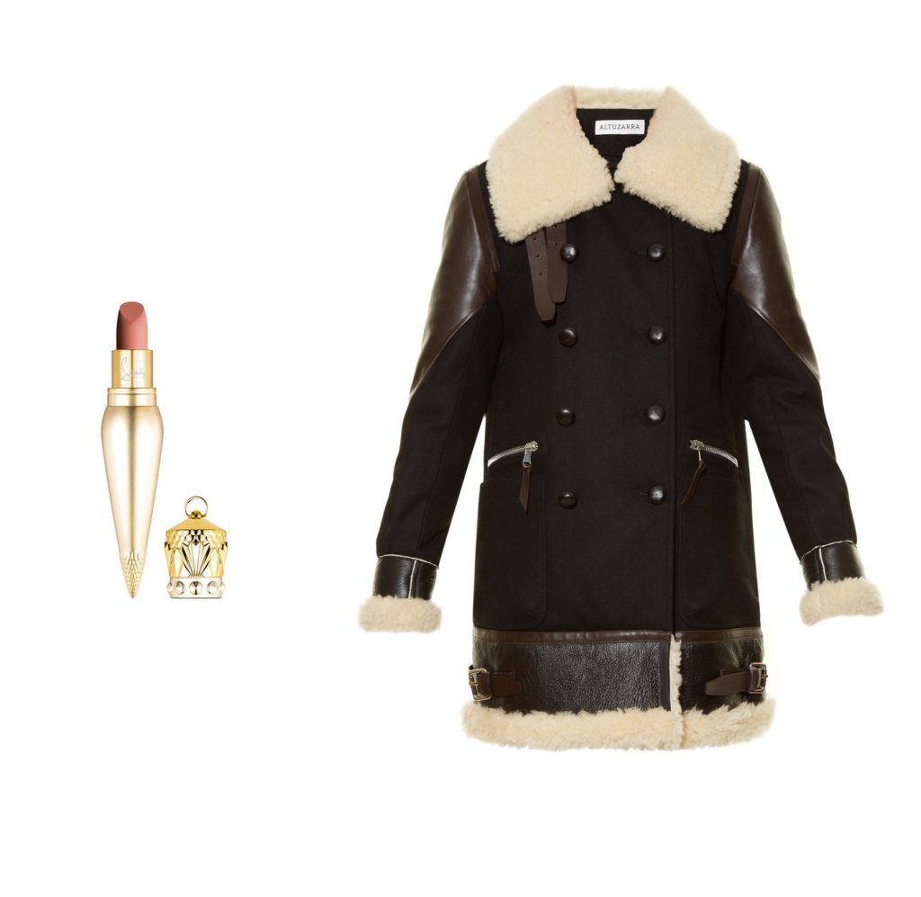 How to pair the season’s hottest coats with bold lipsticks