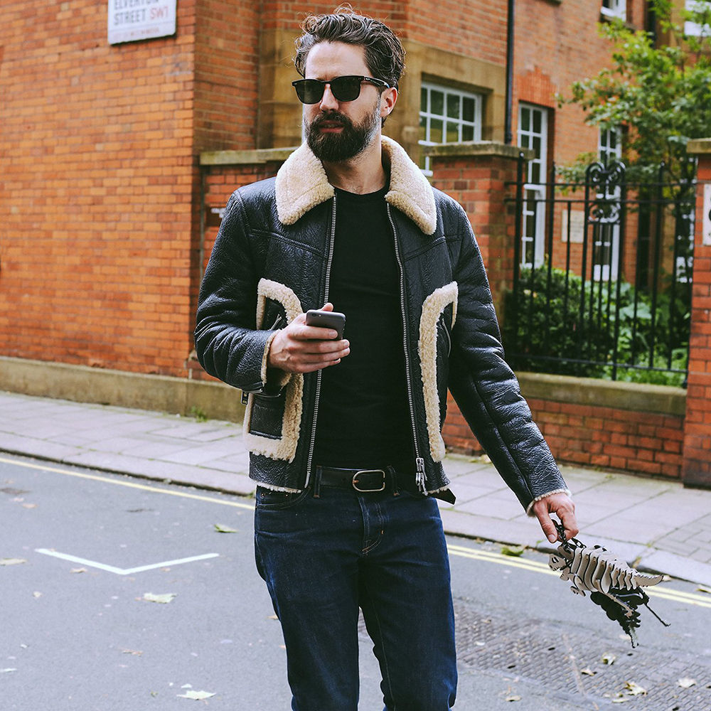 10 cosy men's shearling jackets for this winter | Lifestyle Asia Singapore