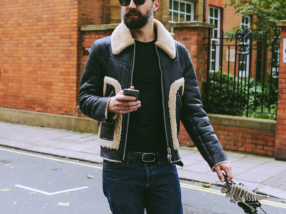 10 cosy men's shearling jackets for this winter