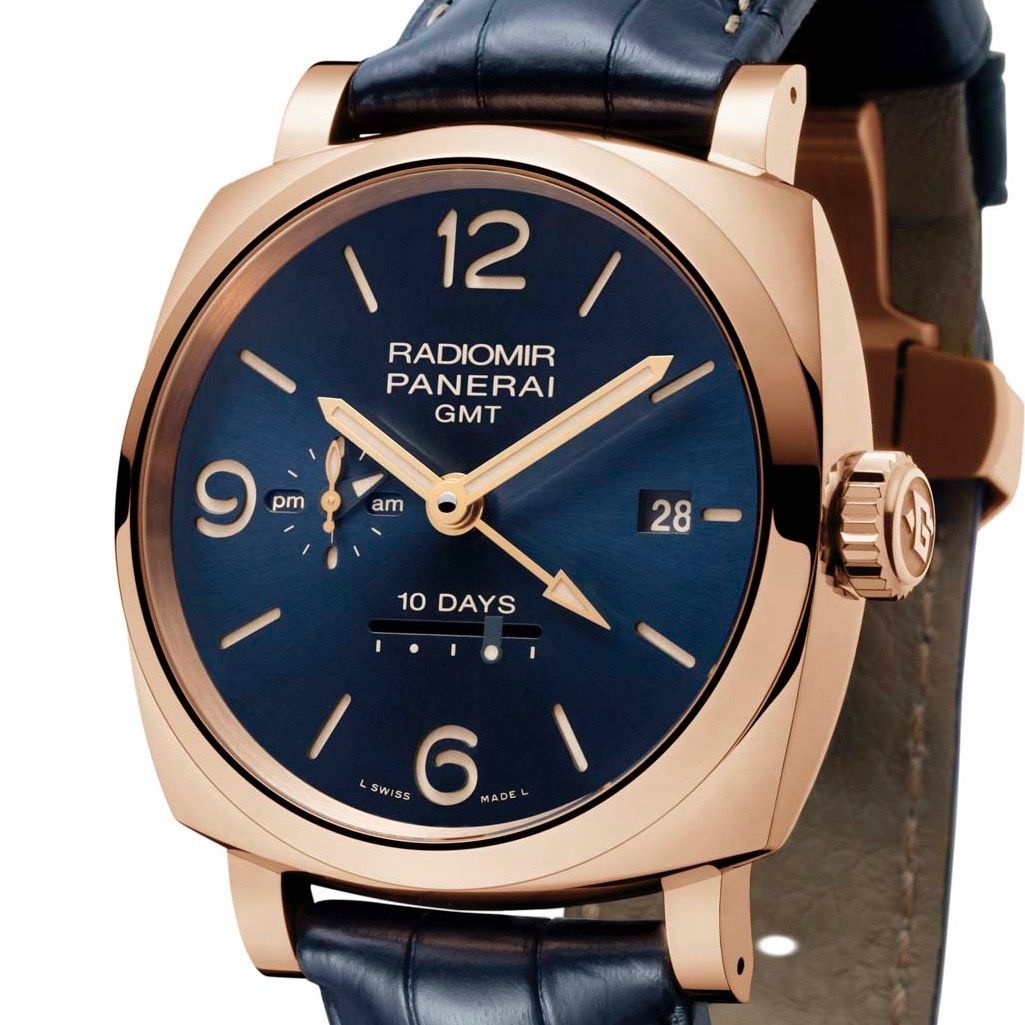 Face Time Panerai special edition blue dial watches Lifestyle