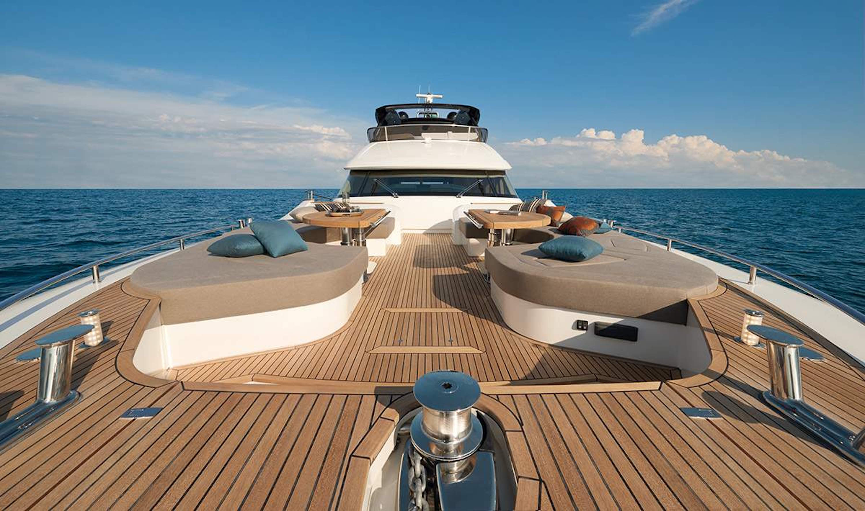 Sail the high seas in splendour aboard this new luxury superyacht