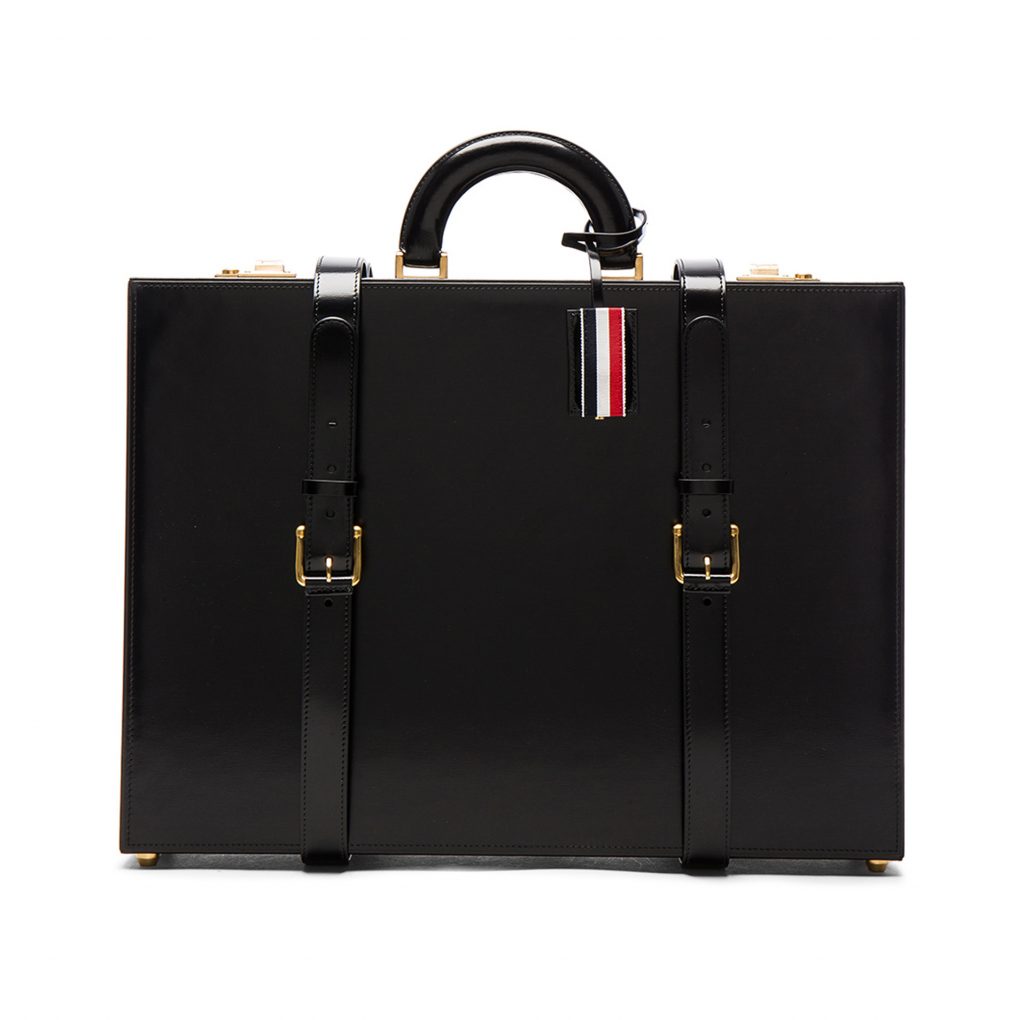 Splurge: Thom Browne attache backpack