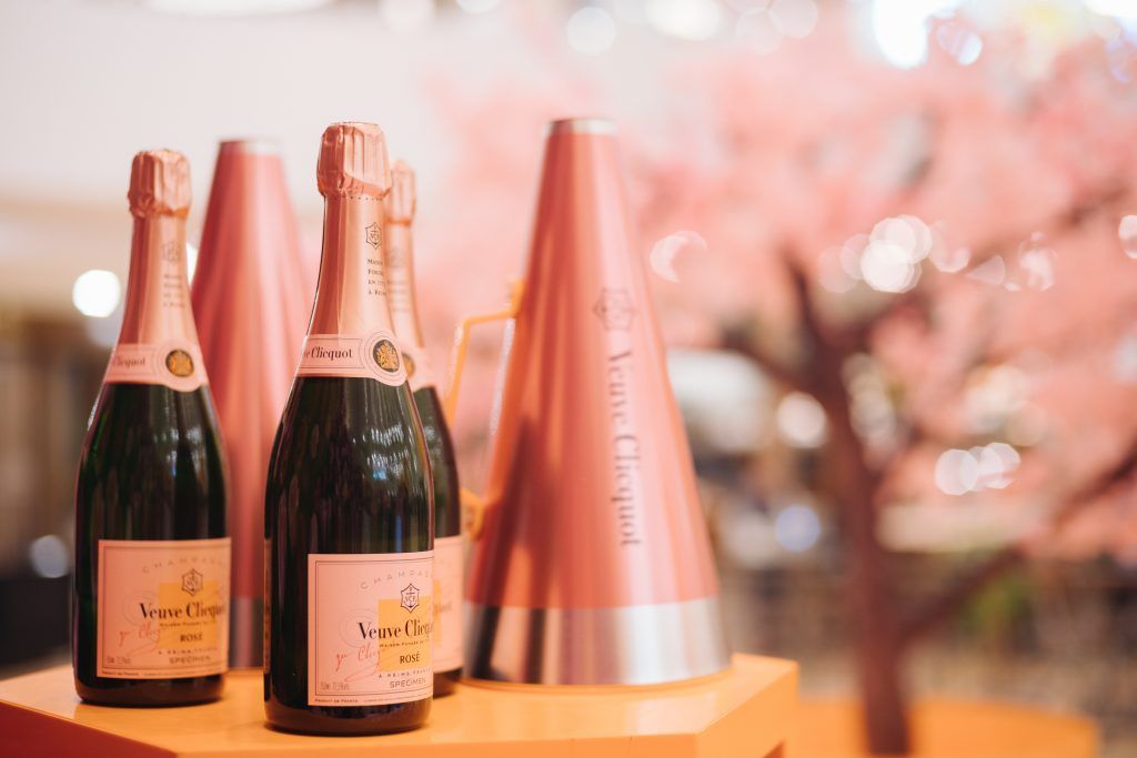 Think pink at Veuve Clicquot’s Pacific Place garden pop-up