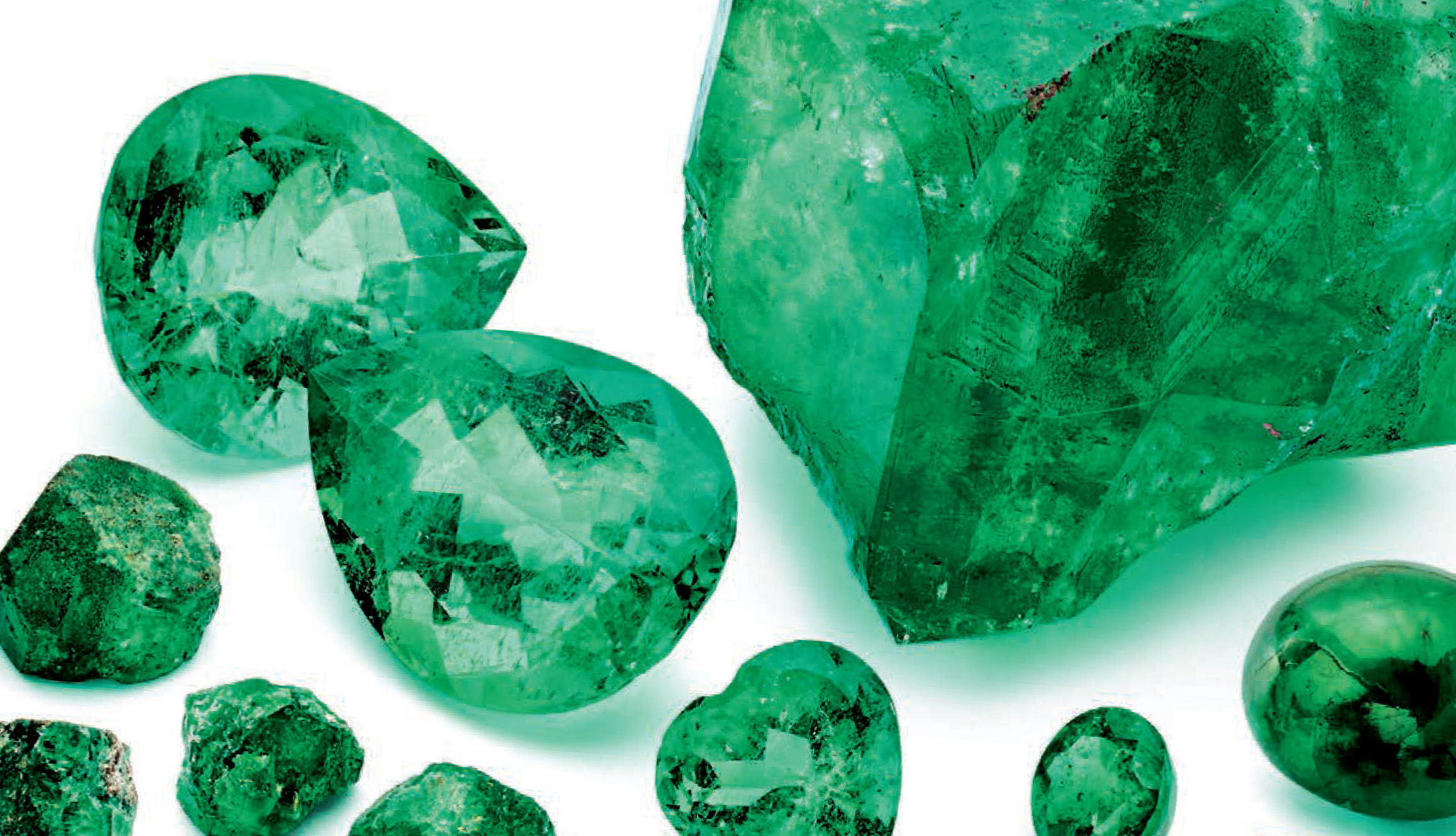 These stunning emeralds up for auction will make you green with envy