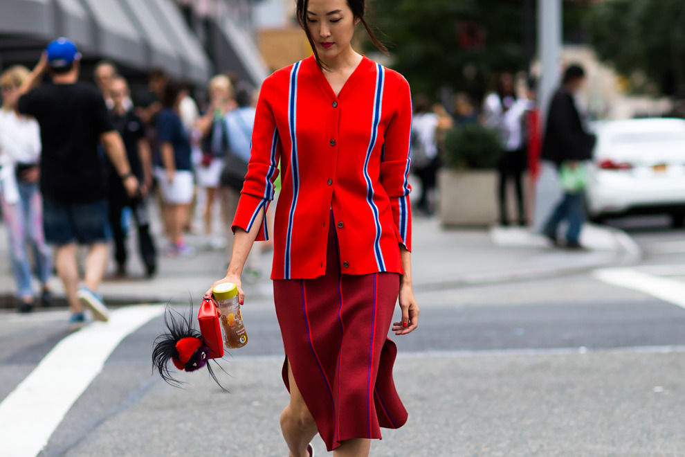 Trend to try: Wearing red all year round