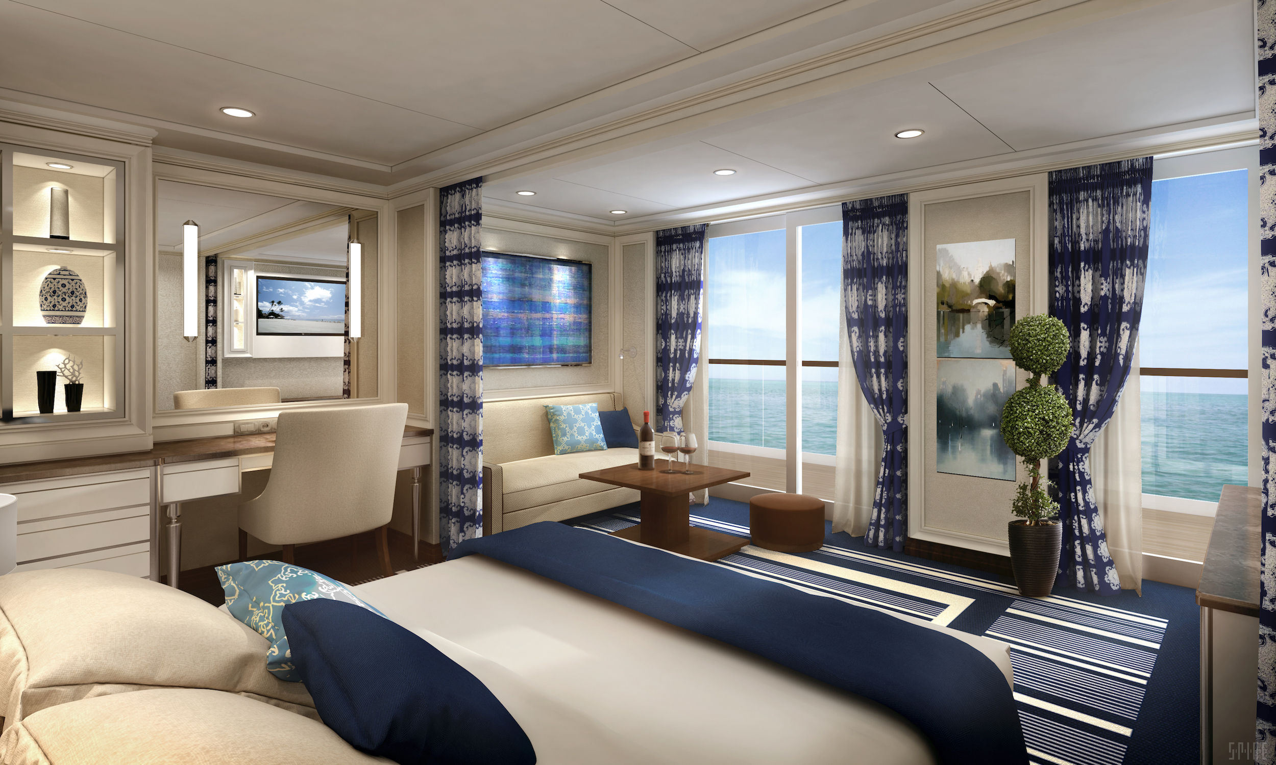 Enjoy the suite life at sea aboard the Regent Seven Seas ‘Explorer’