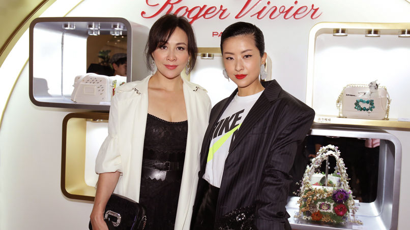 Roger Vivier’s Photocall bag exhibition launch party
