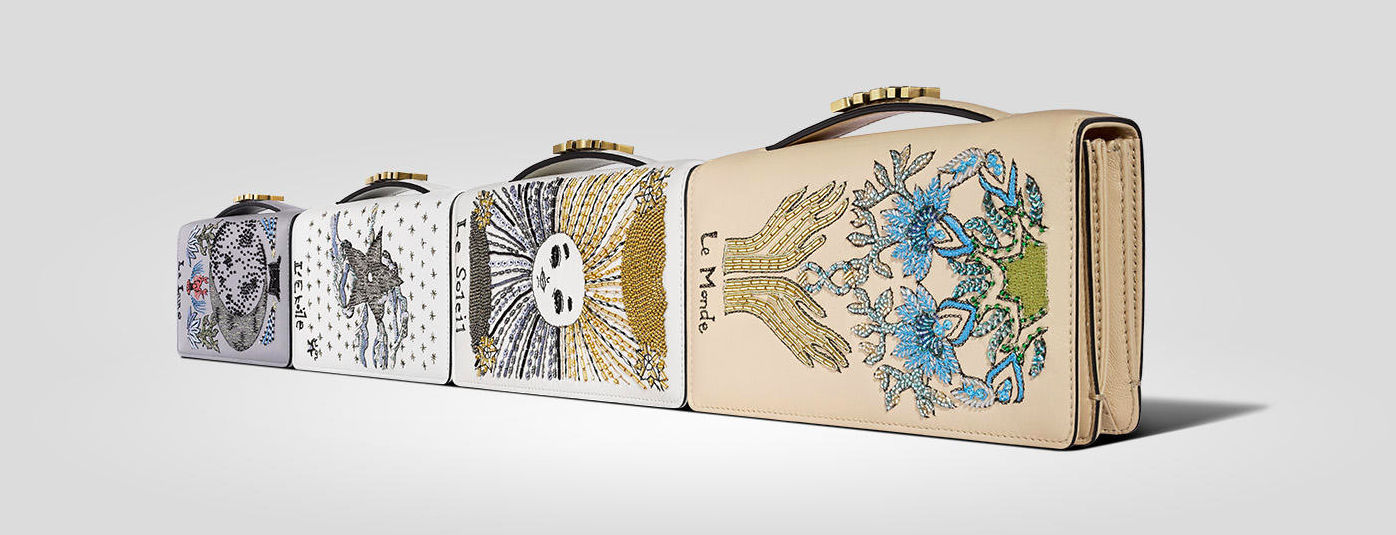 Splurge: The Dior Tarot Card clutch lets you choose your destiny
