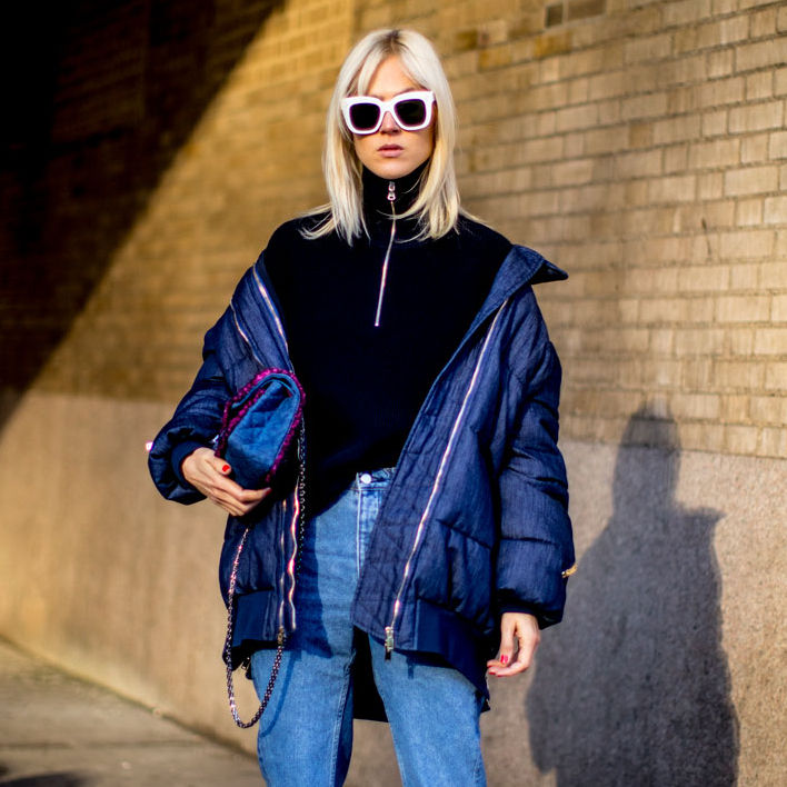 Trend to try: Off-the-shoulder is the latest way to rock your outerwear ...