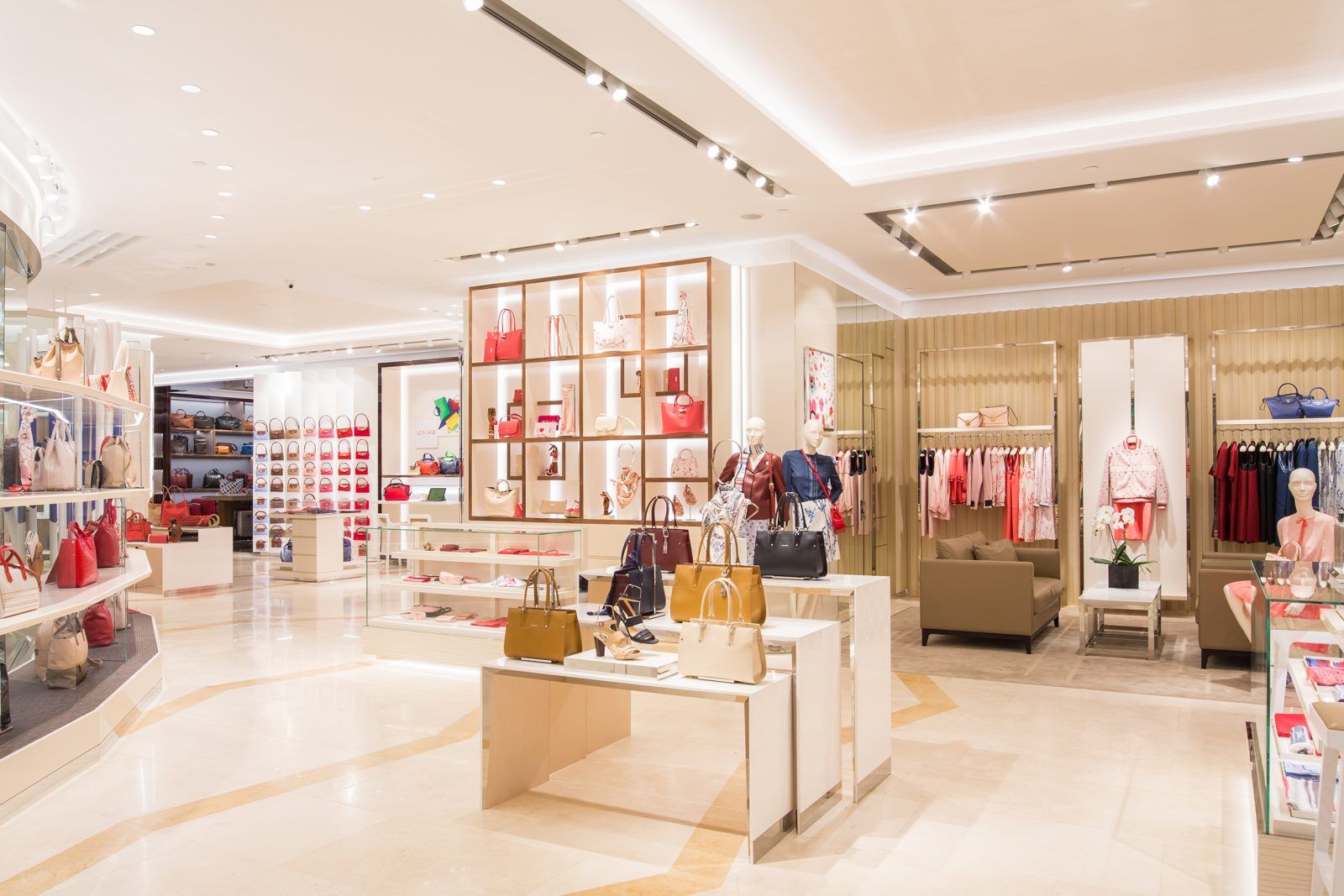 Store explore: Longchamp opens its biggest boutique in Southeast Asia ...