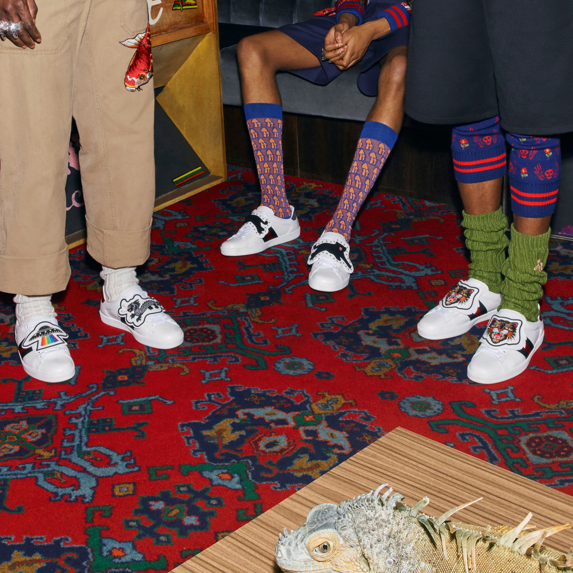 Gucci's customisable Ace sneakers are finally here