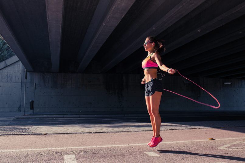 jumping rope