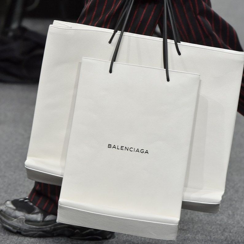 Splurge: Balenciaga is back at it with a S$1,550 paper bag, and it's ...