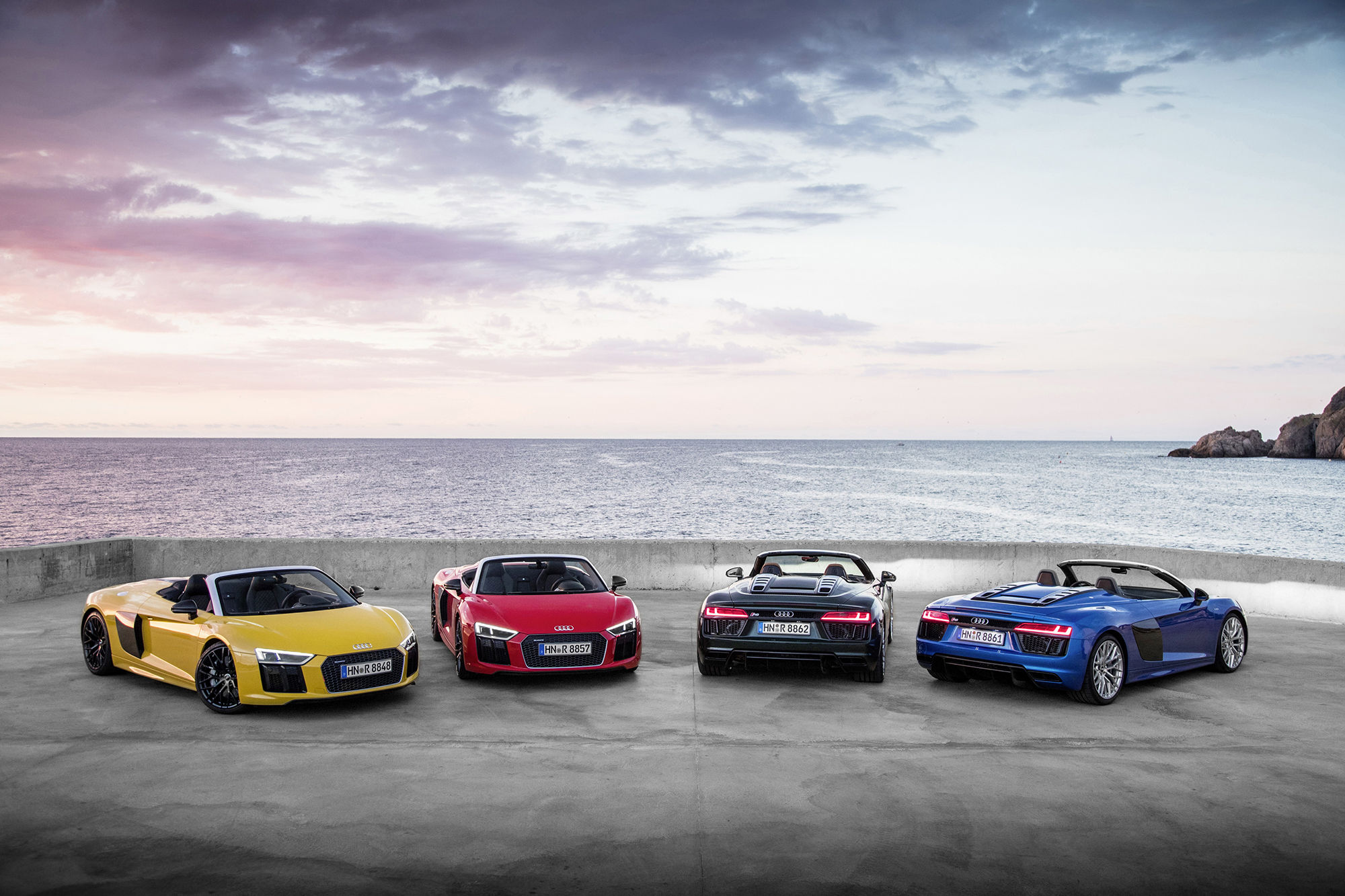 2017 Audi R8 Spyder is faster, lighter, and more dynamic than before