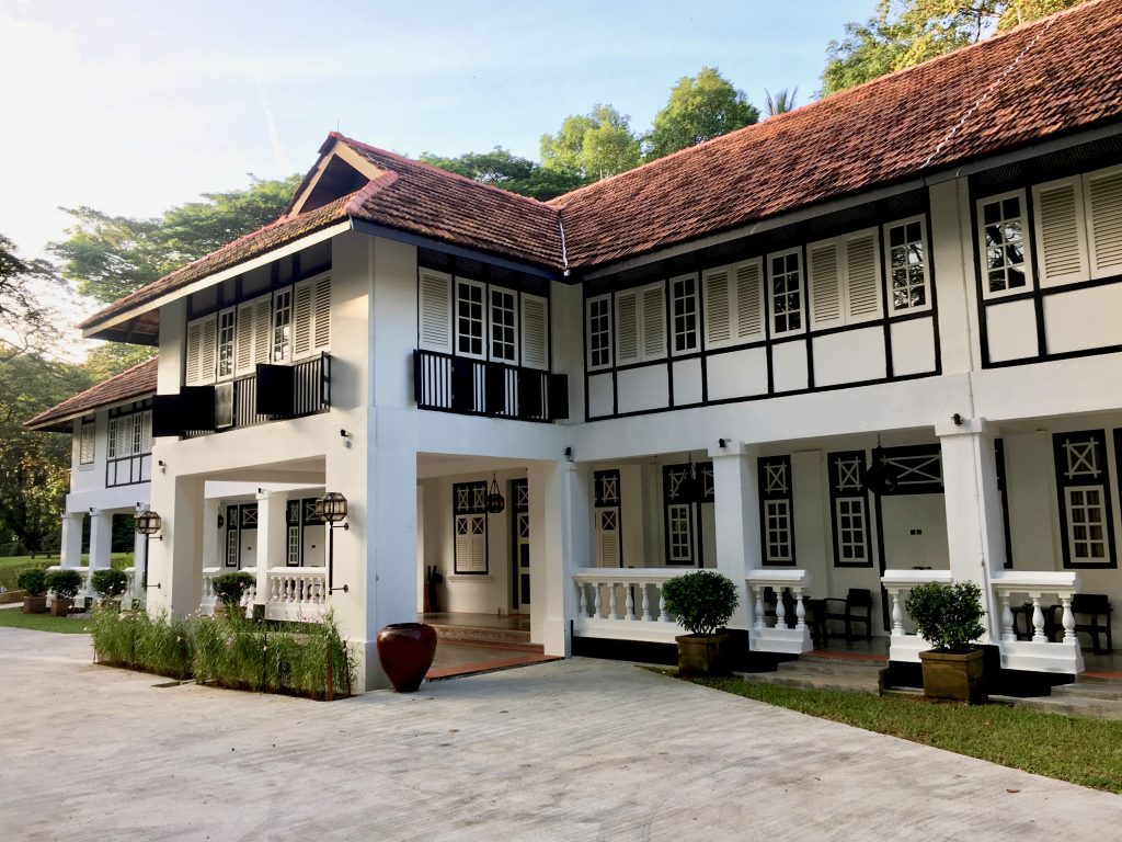 Checking in: Villa Samadhi Singapore