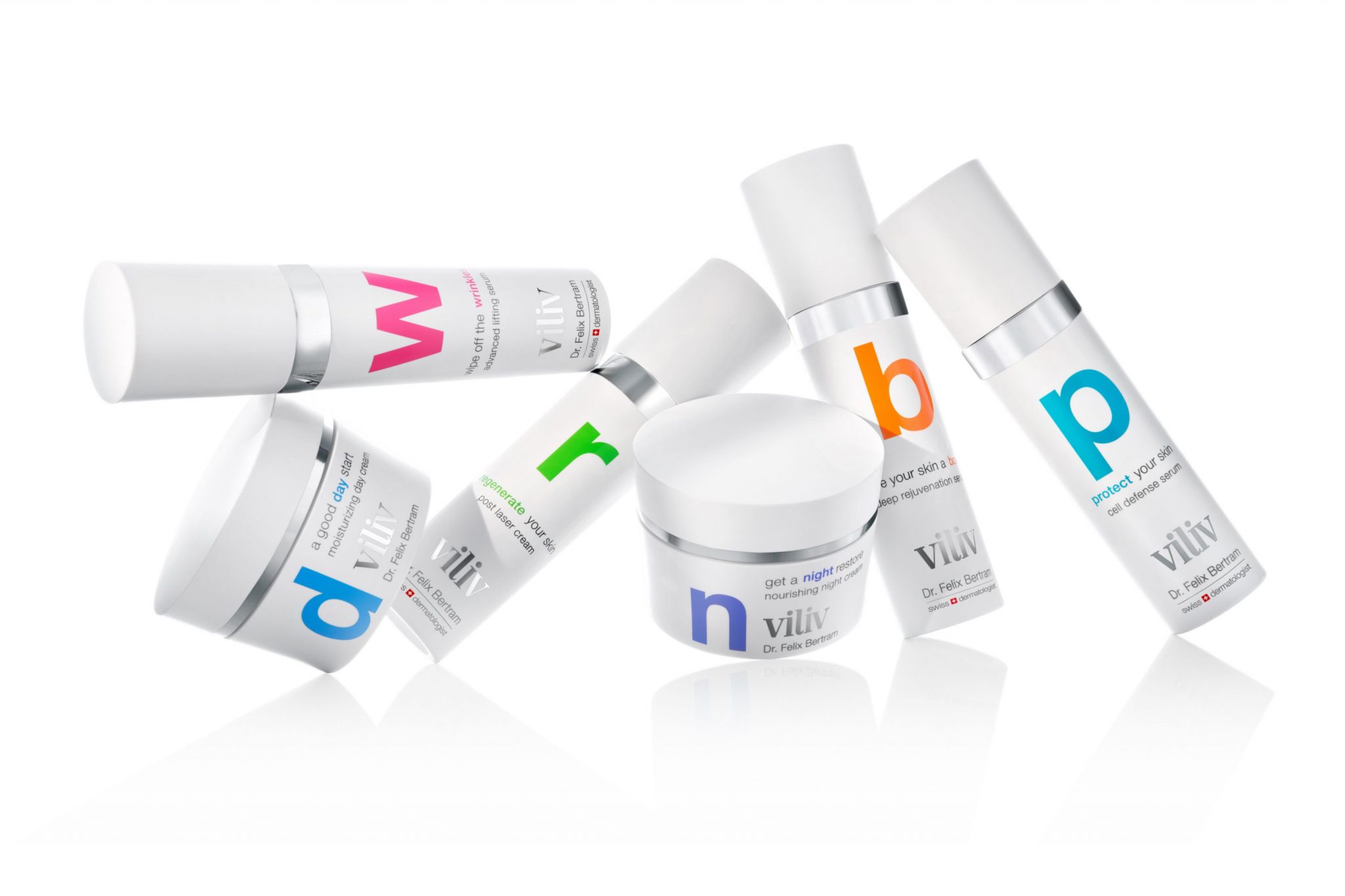 viliv serums - group products