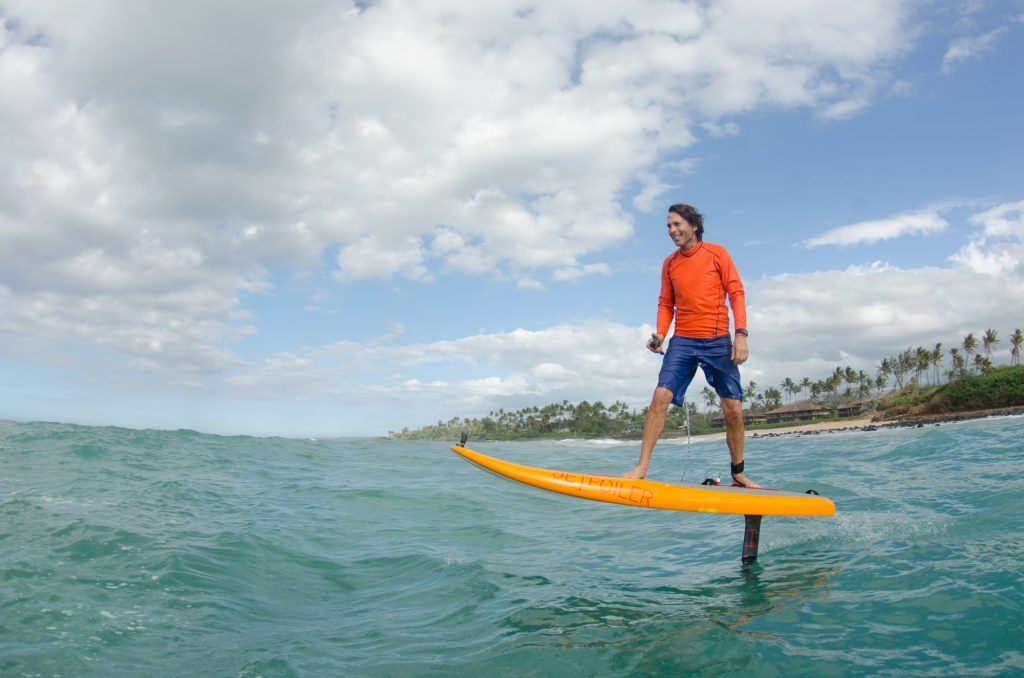 Here’s why hydrofoiling is the latest go-to sport for tech titans