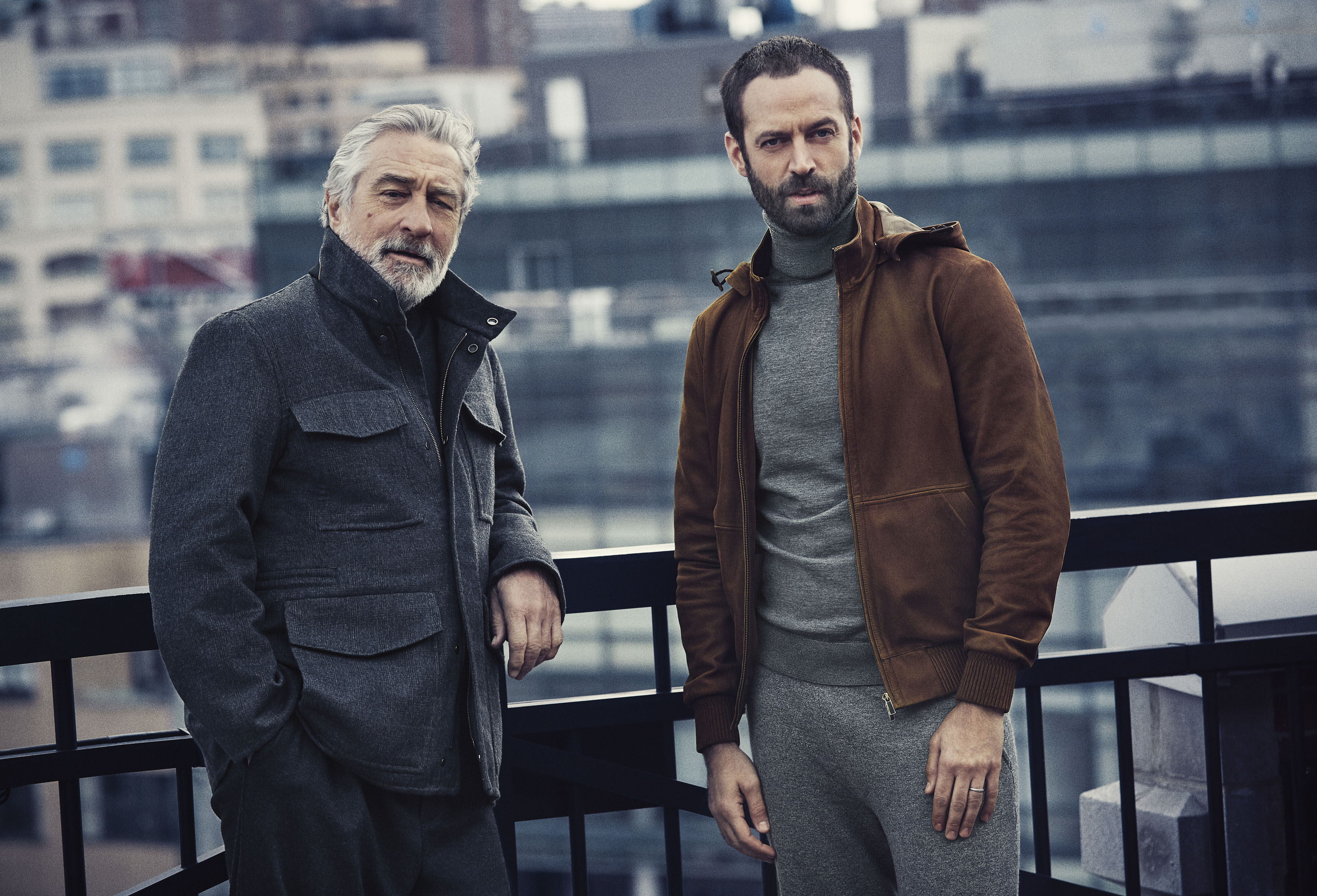 Robert De Niro and Benjamin Millepied on their defining moments in Ermenegildo Zegna’s campaign