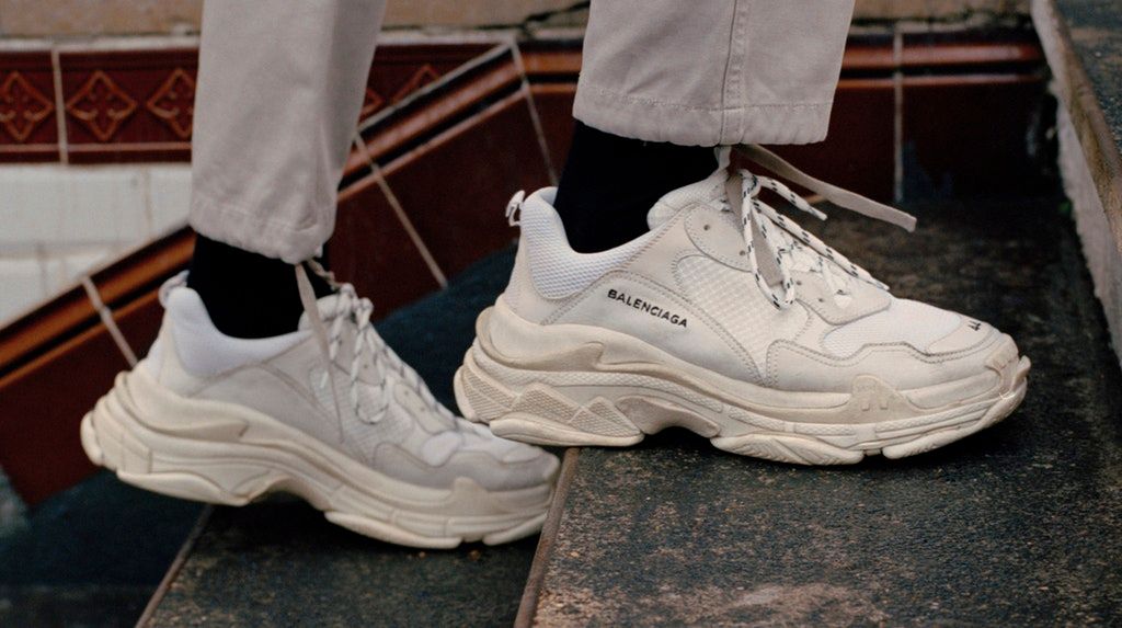 Trend to try: Chunky dad sneakers are making a comeback in high fashion