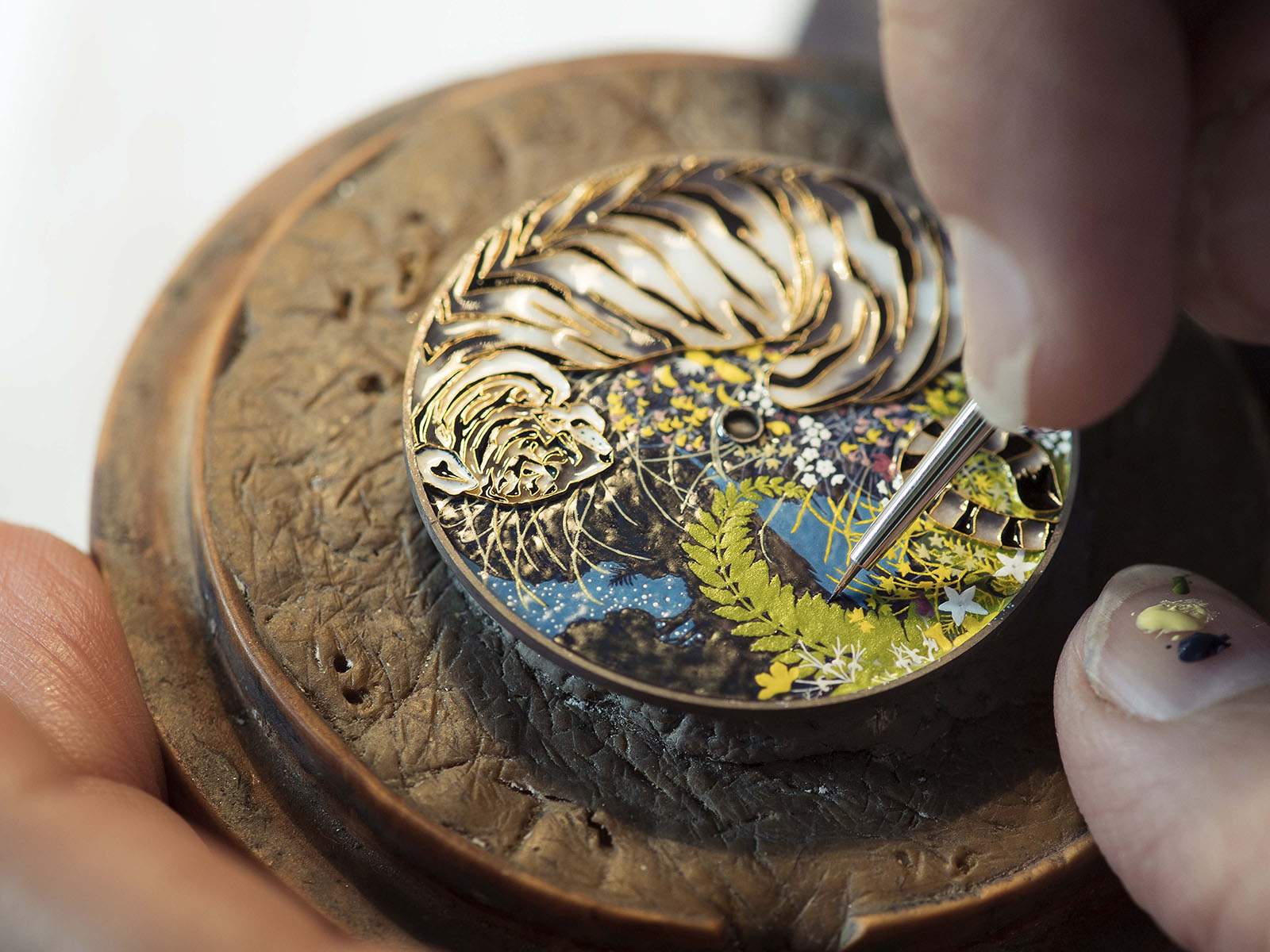 These artistic watches squeeze in stunning works of art on the dial