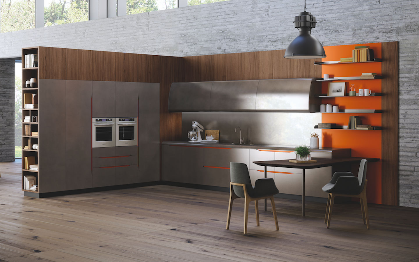 Here’s a kitchen available in Malaysia that’s inspired by the Lamborghini Miura