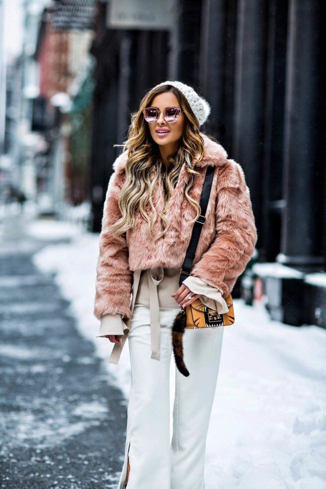 10 style influencers to follow for faux fur jacket inspirations ...