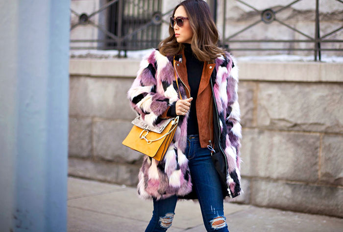 10 style influencers to follow for faux fur jacket inspirations