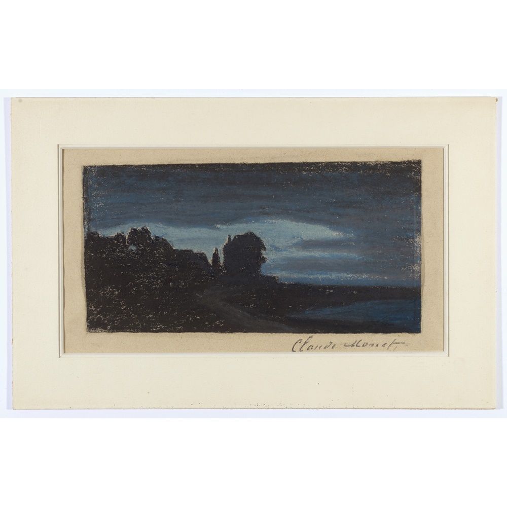 Claude Monet, 'Yport, la nuit'