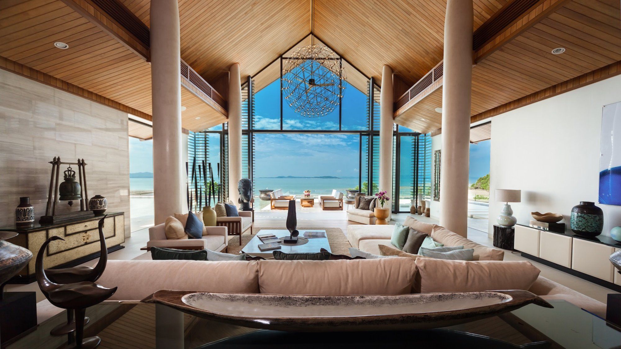 Красивые дома у моря. Вилла на Пхукете. Phuket Luxury Villa. Вилла с видом на океан. Вилла у моря.
