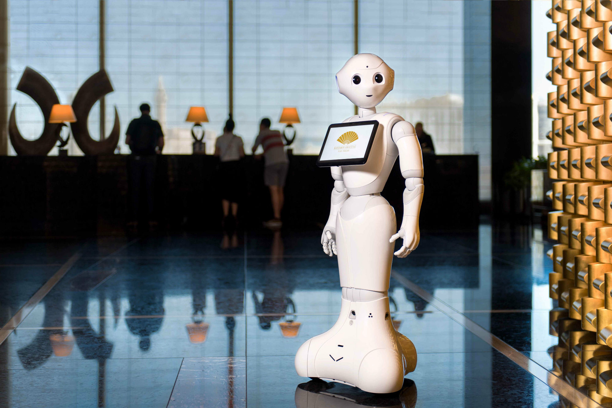 Mandarin Oriental Las Vegas hires its first humanoid robot to entertain guests