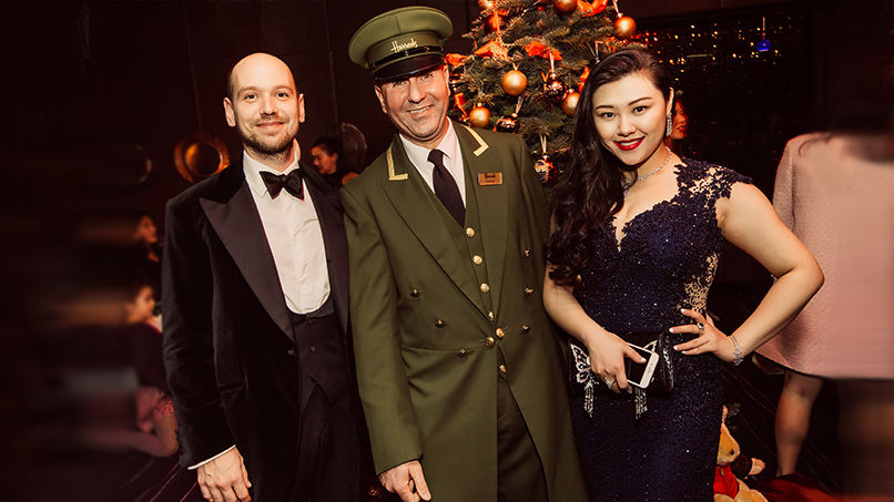 Harrods’ Christmas VIP cocktail party