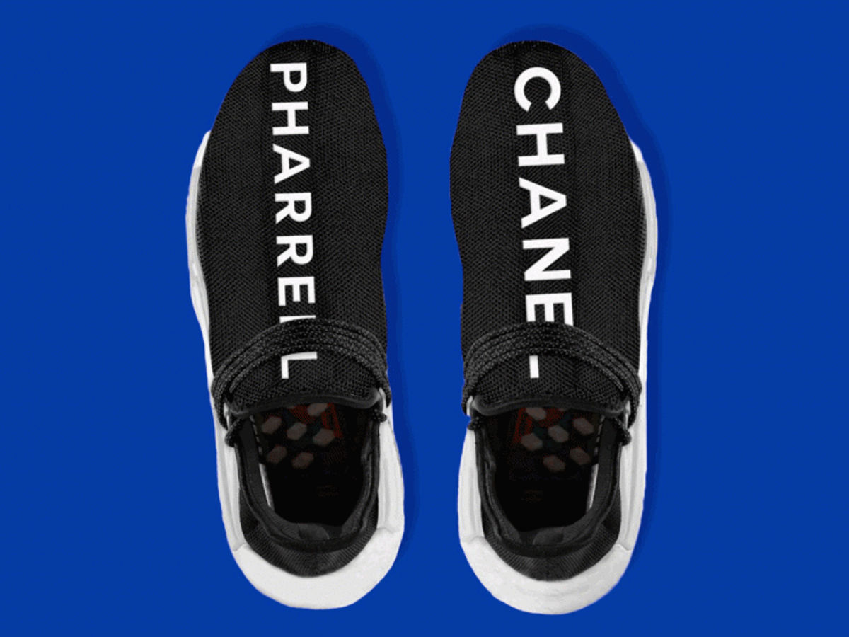 These Chanel x Adidas x Pharrell trainers will set you back S$54,000