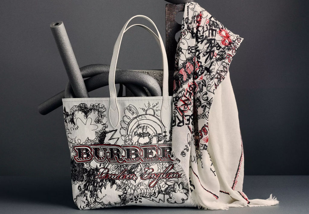 Burberry launches a whimsical Doodle Collection