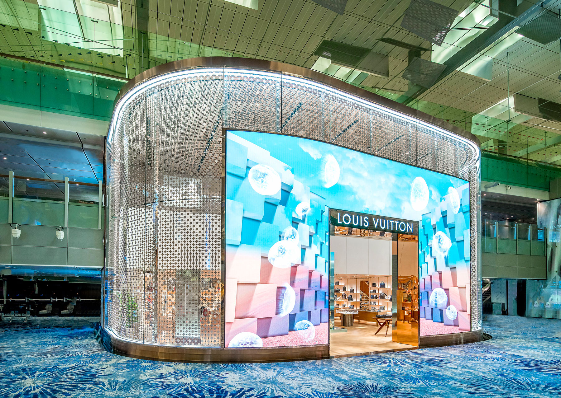 Louis Vuitton opens first airport boutique in South Asia at Changi