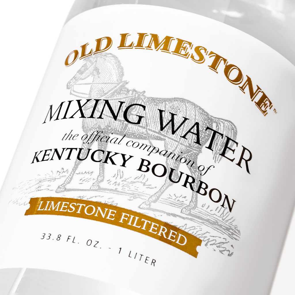 Old Limestone has specialty mixing water to make your bourbon taste better