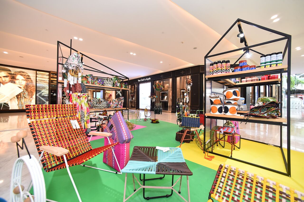 Marni gives playful, vivid boost to shopping at Bangkok pop-up store