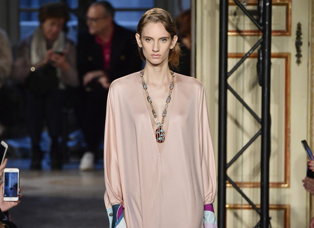 Bulgari jewels take the runway at Emilio Pucci’s Milan Fashion Week show