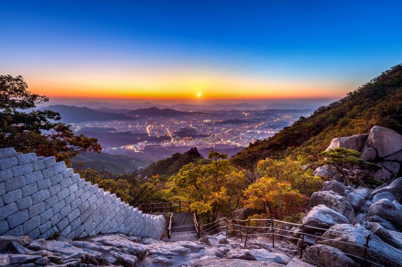 best mountains to hike in South Korea