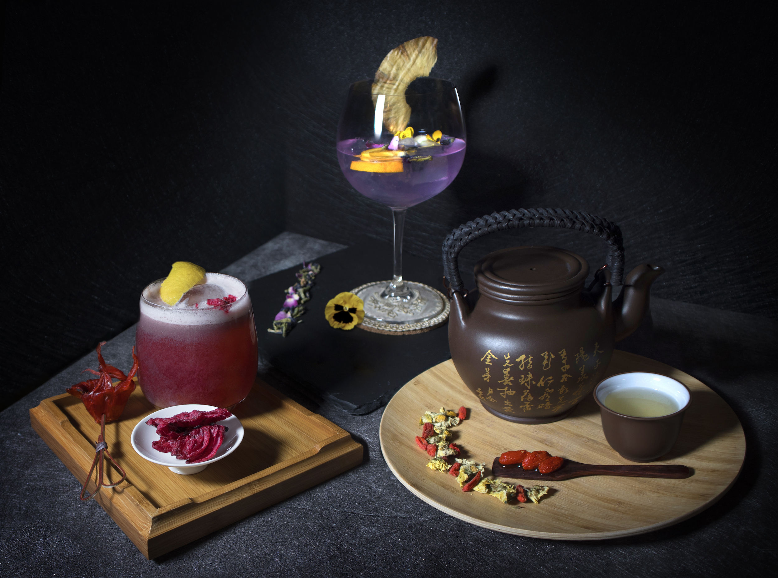 Spring arrives at China Tang with refreshing herbal tea cocktails