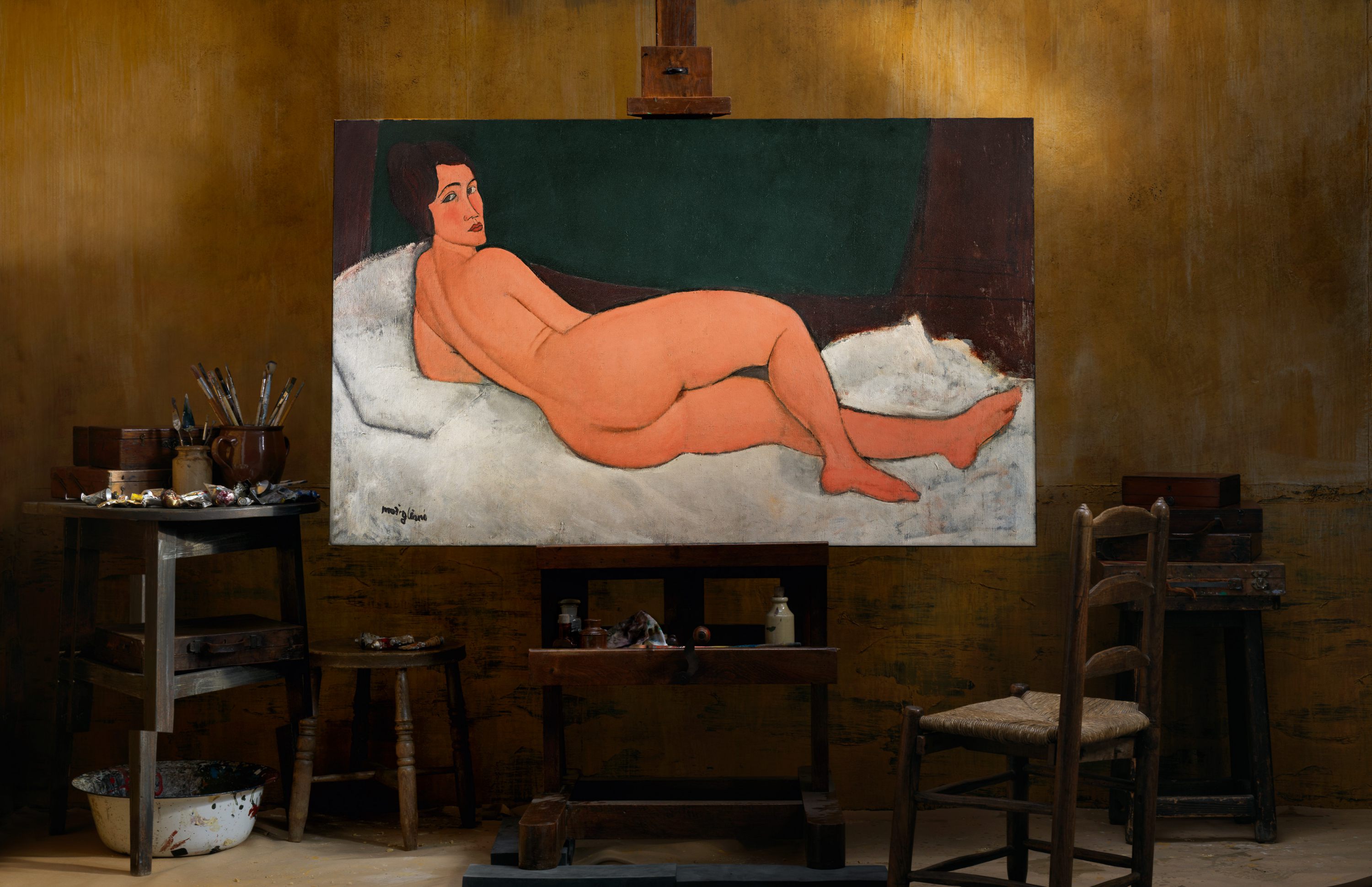 Sotheby’s sets record-breaking estimate with Modigliani’s once-banned nude painting