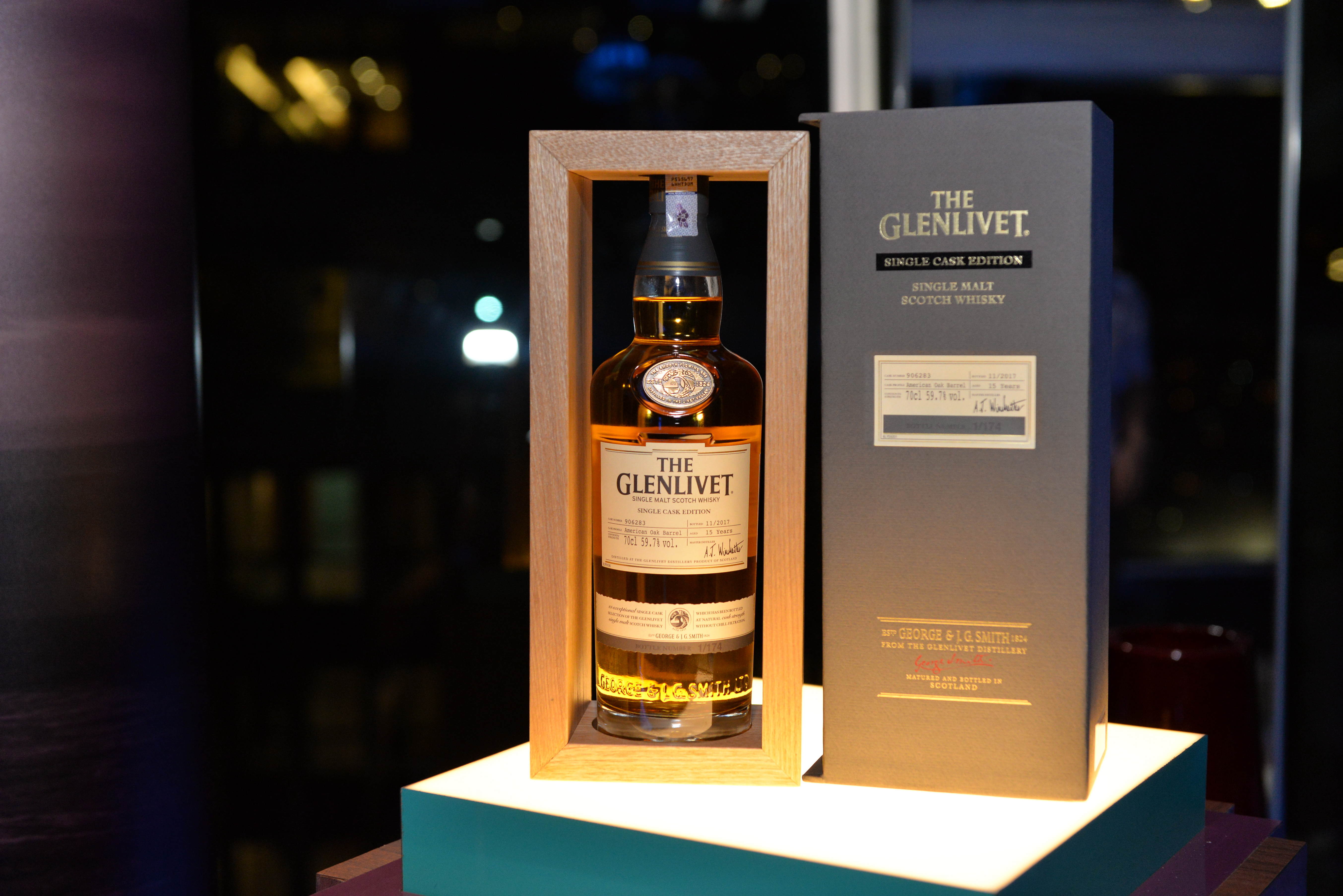 Spirit spotlight: This Glenlivet 15 Year Old Single Cask Edition is only available in Malaysia