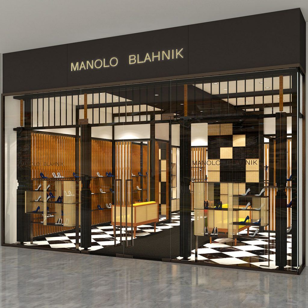 Manolo Blahnik opens first standalone Singapore boutique at Marina Bay Sands