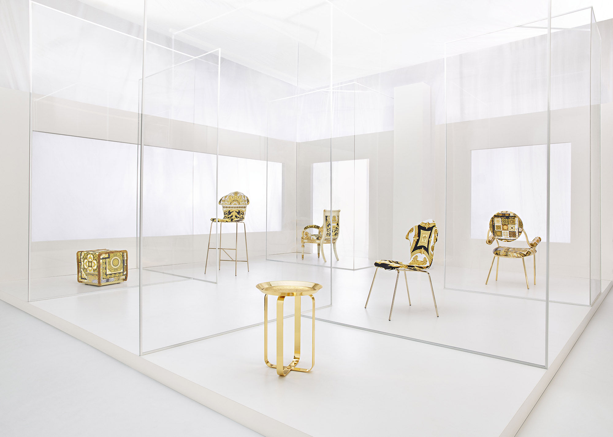 Versace Home invites you to have a seat with its new collection