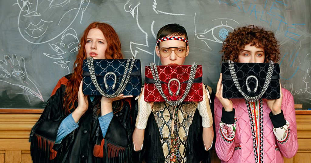 Express yourself with accessories from the Gucci Pre-Fall 2018 collection