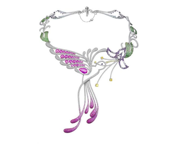 Chopard's Magnificent Hummingbird necklace