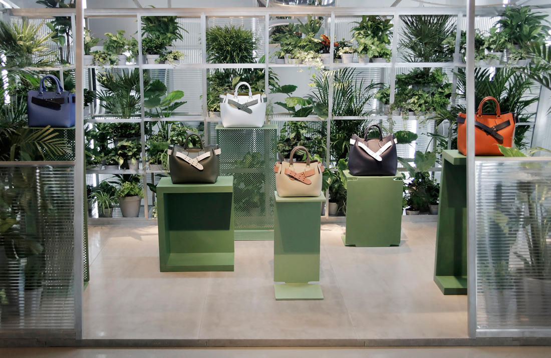 Burberry Conservatory heads to Singapore with its travelling greenhouse