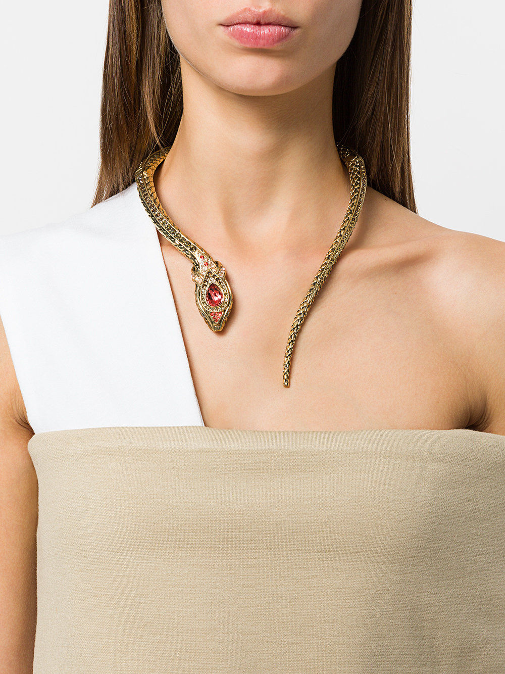 Roberto Cavalli's snake necklace